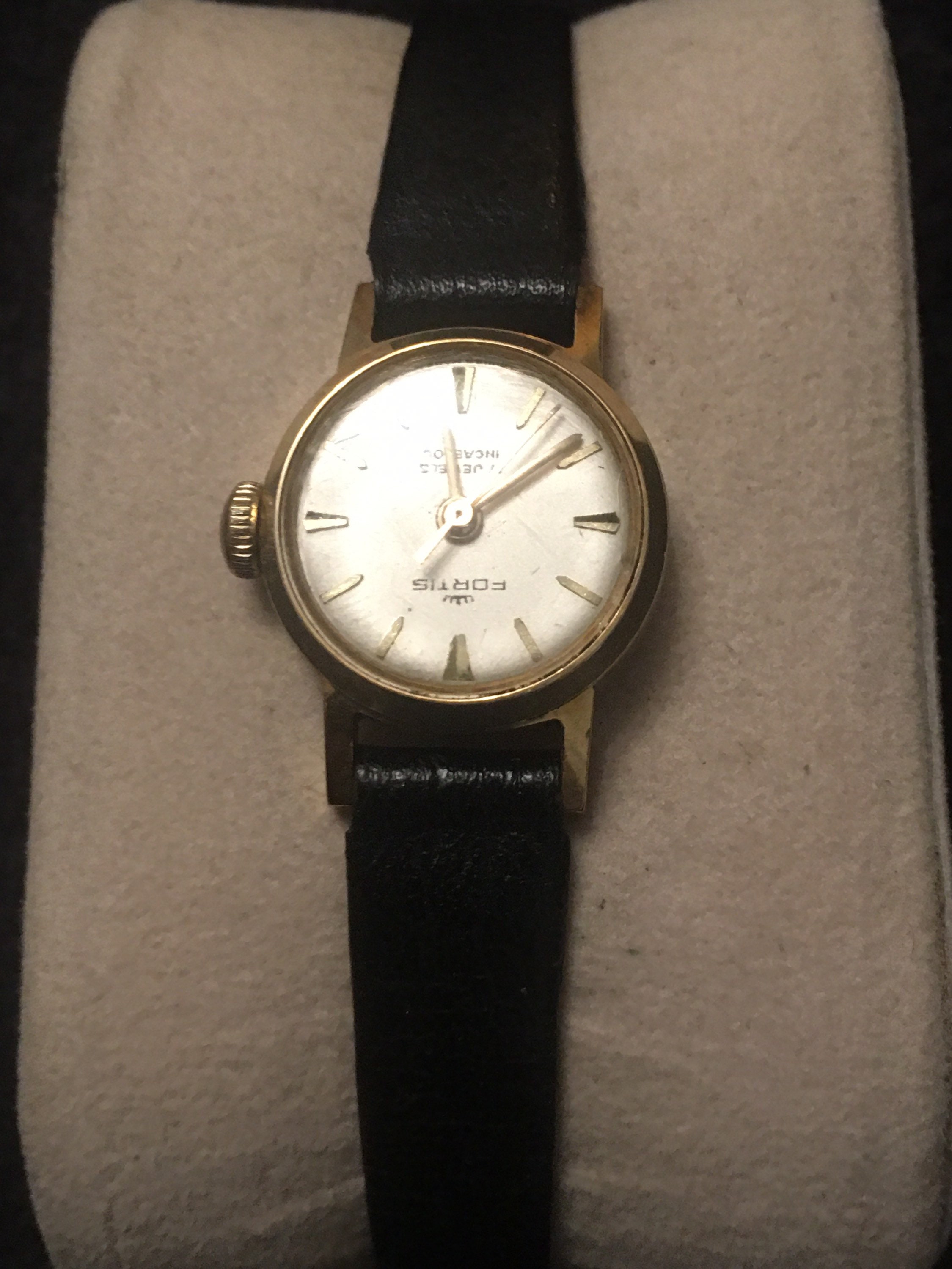 Orologio da donna vintage Fortis placcato oro Etsy Italia