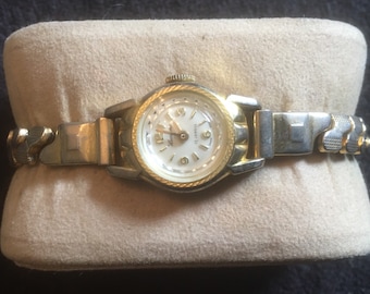 Vintage Lucerne Gold plated Cocktail style ladies watch