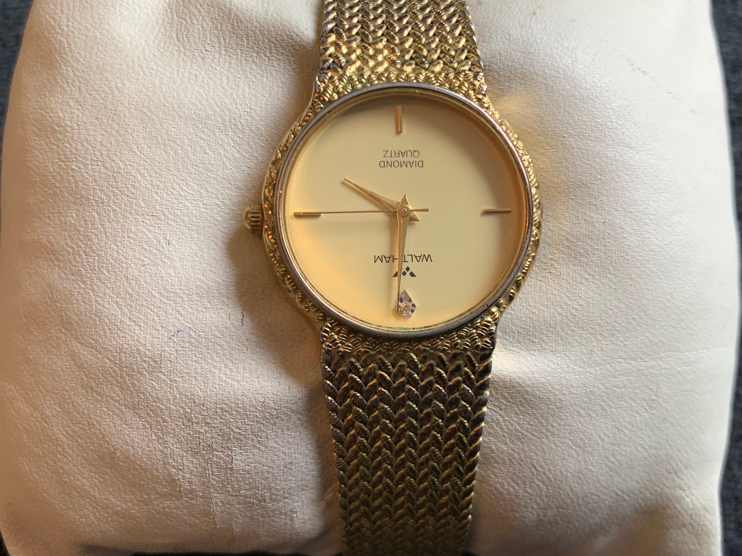 Vintage Retro Waltham Gold Tone Ladies Watch - Etsy