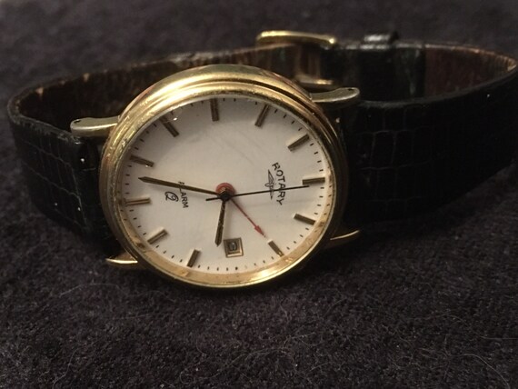 Vintage Mens Rotary gold plated watch sivyers58 - image 7