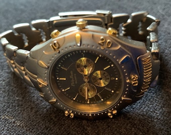 Stainless Steel Philip Persio Quartz Titanium Mens Philip Persio