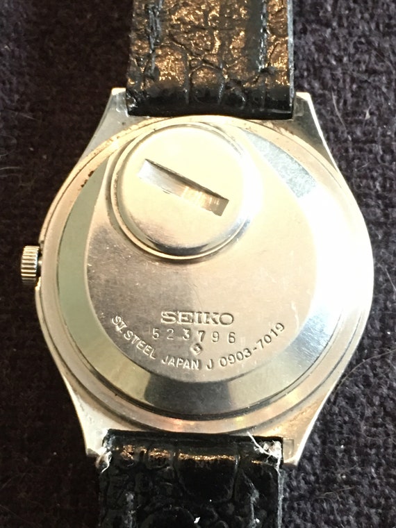 Rare Vintage Seiko 4004 903-7019 Silver Tone With Green Dial - Etsy UK