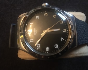 Vintage Swatch Herren / Unisex Schwarz TonUhr