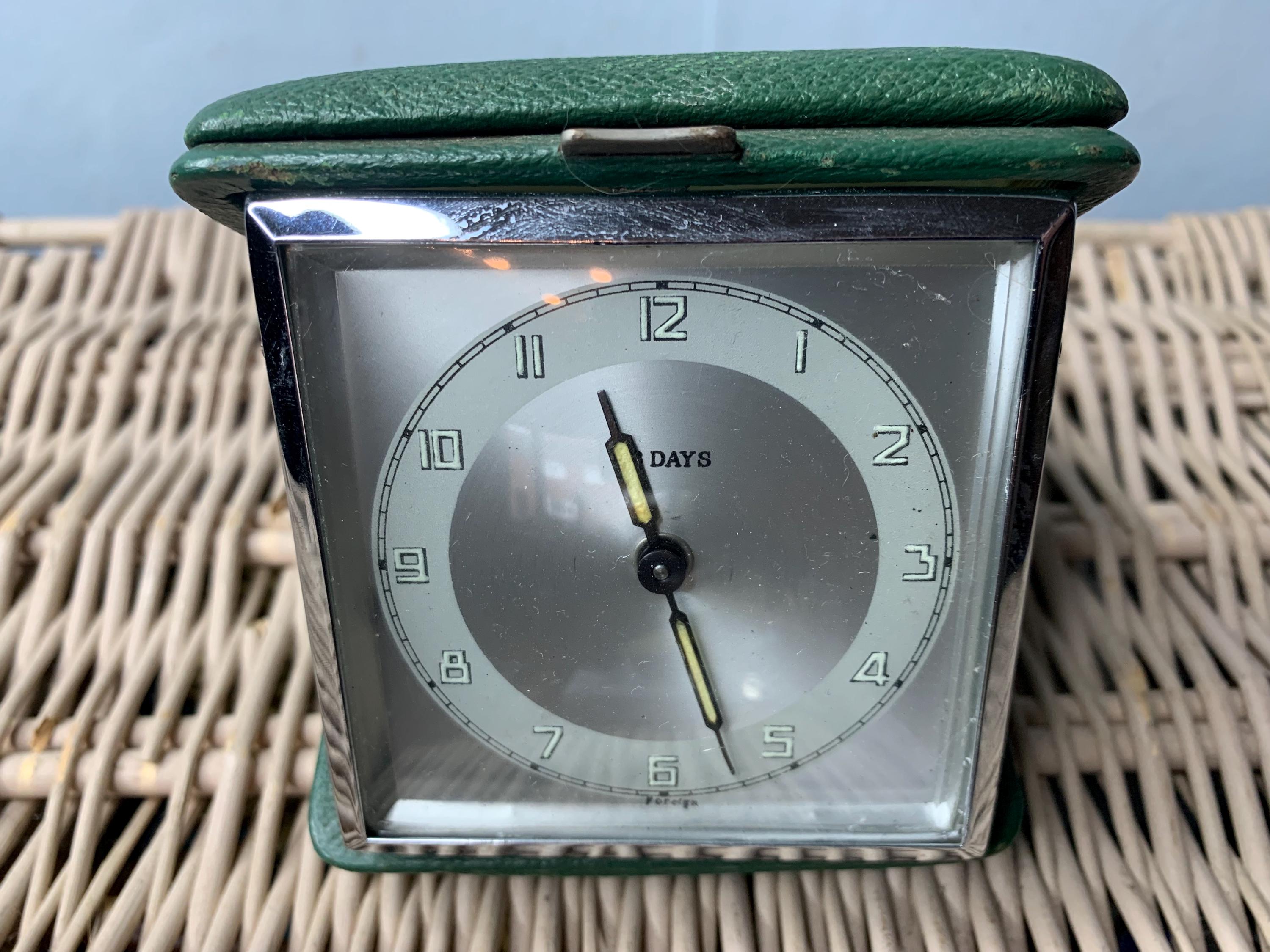 ヴィンテージ 8日間トラベルアラーム時計 - Etsy 日本