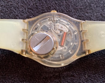 Vintage Swatch Unisex AZIMUT GK179 With Original Strap 1994 - Etsy
