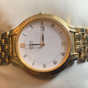 Vintage Seiko Quartz Gold tone Mens watch