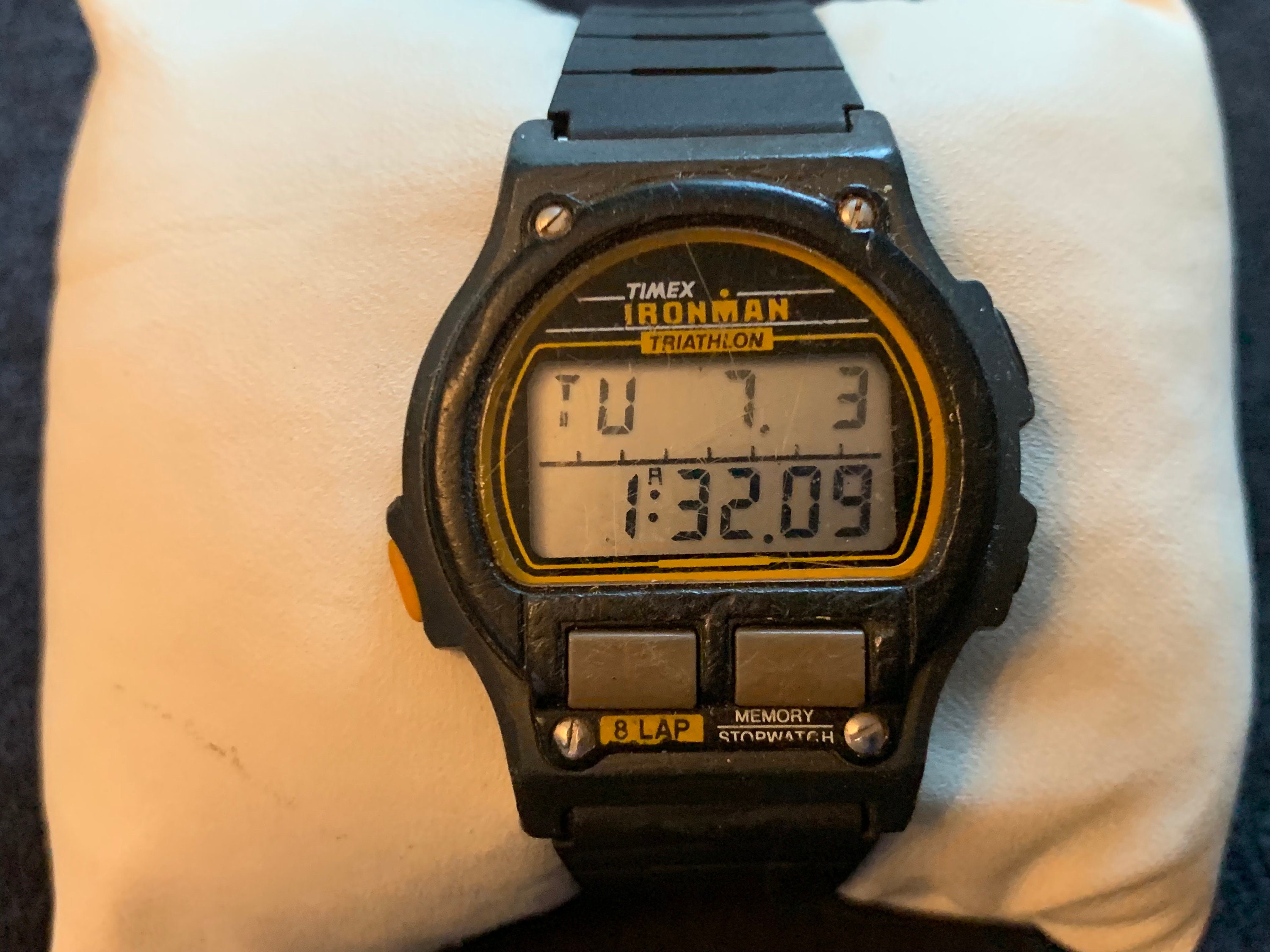 Vintage Retro Rare Timex Ironman Triathlon Watch Owned by Keith