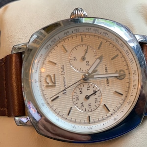 Vintage Massimo Dutti Chronograph Quartz Watch - Etsy display picture 3
