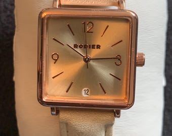 NIB Rodier Leather Watch RODIER | Accessories | Nib Rodier Leather Watch | Poshmark main image 3