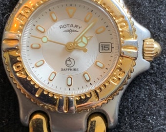 Rotary sapphire aspen watch deals