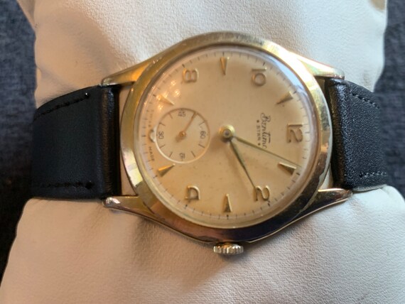 Vintage rare Men s Bentima Star gold tone sivyers51