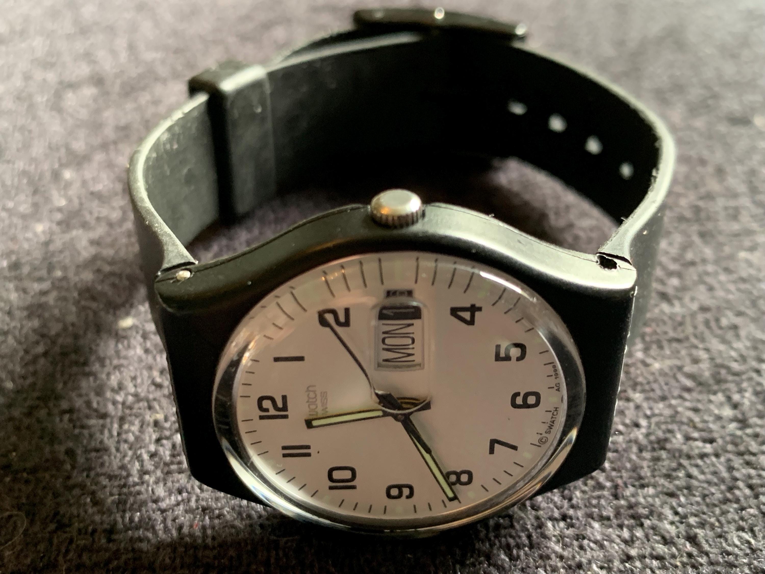Vintage Swatch Once Again GB743 - S26 Mens / Unisex Watch - Etsy