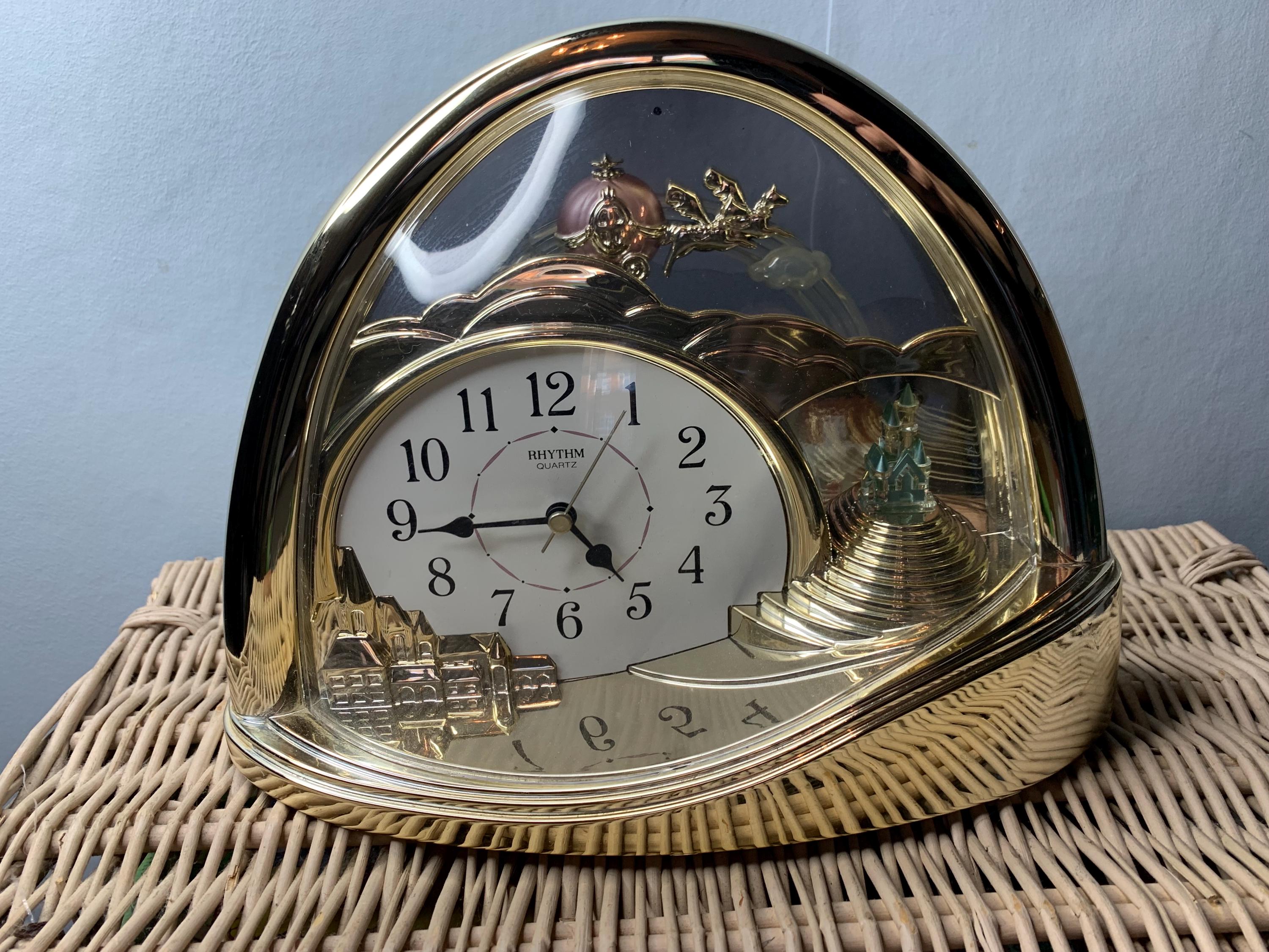 Rare Vintage Rhythm Quartz Cinderella Clock - Etsy