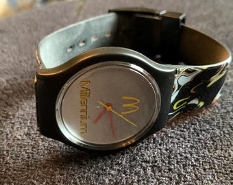 Vintage Mc Donald's Millenium Swatch Style Unisex Watch Limited