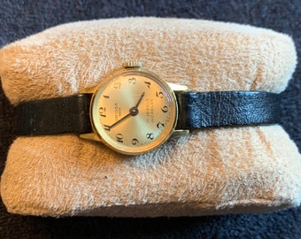 Vintage Rare Oriosa Gold Tone Ladies Watch - Etsy