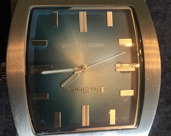 Vintage Ben Sherman Tank Style Quartz Watch UK