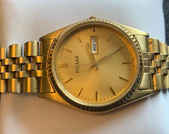 Vintage Mappin and Webb Quartz gold tone watch - Etsy 日本