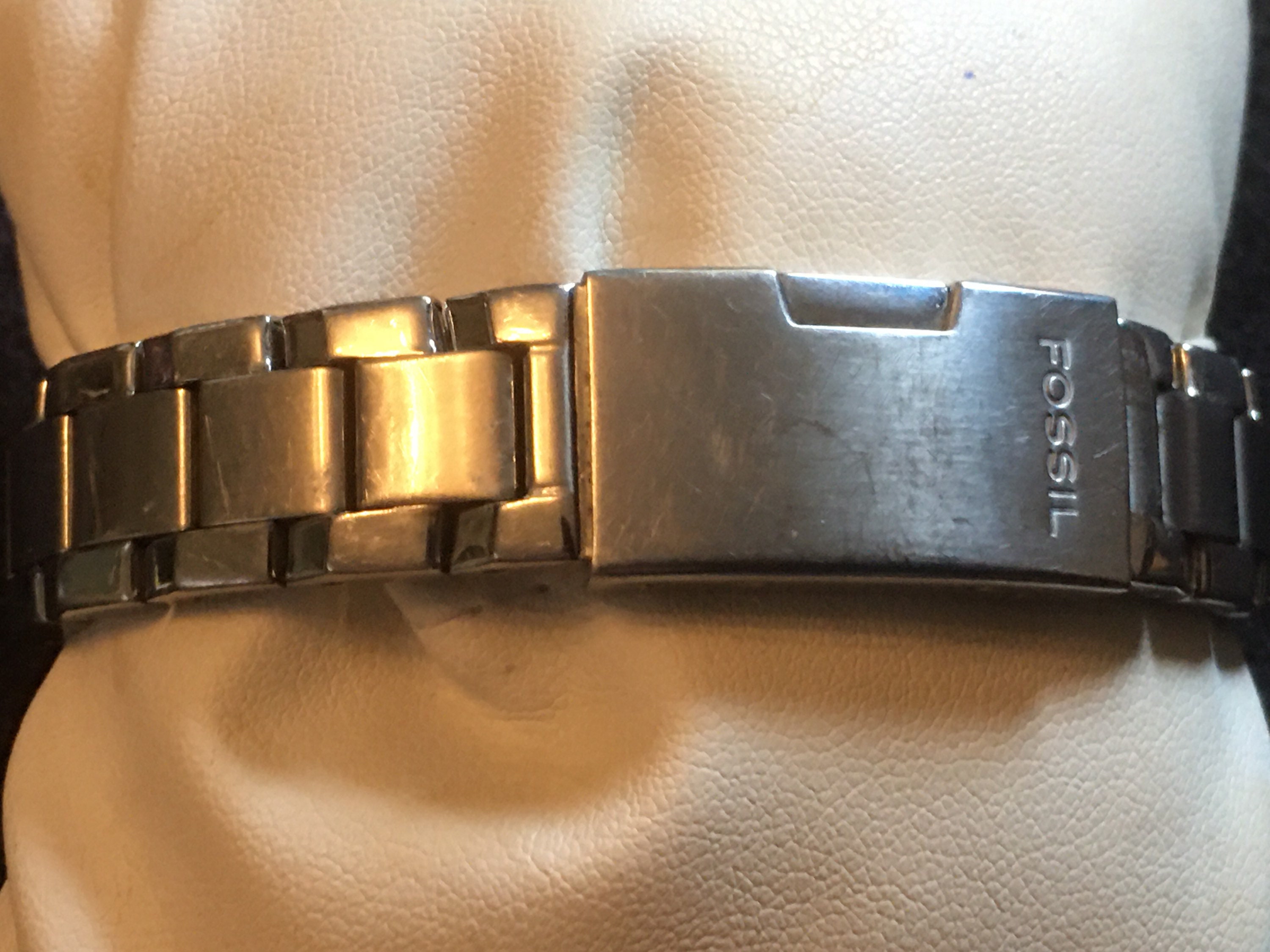 Vintage Fossil ladies Bronze tone watch