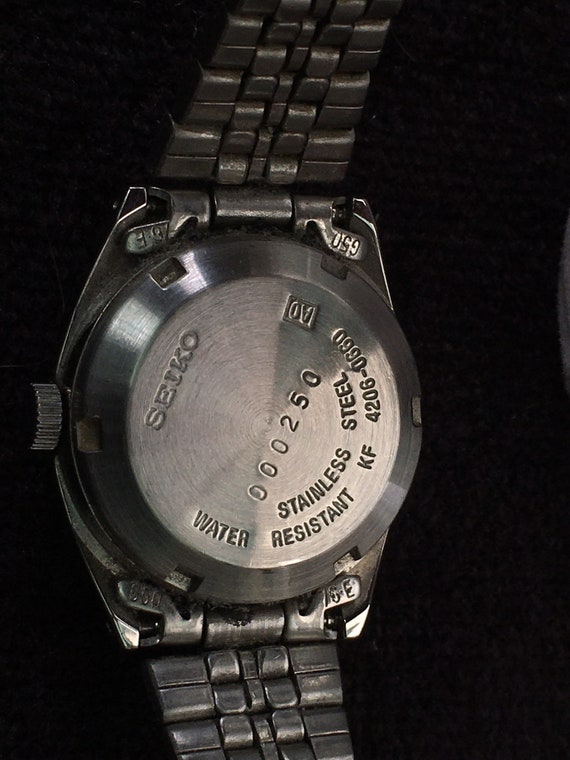 ヴィンテージ レア セイコー 5 シルバートーン 自動巻き腕時計 - Etsy 日本 