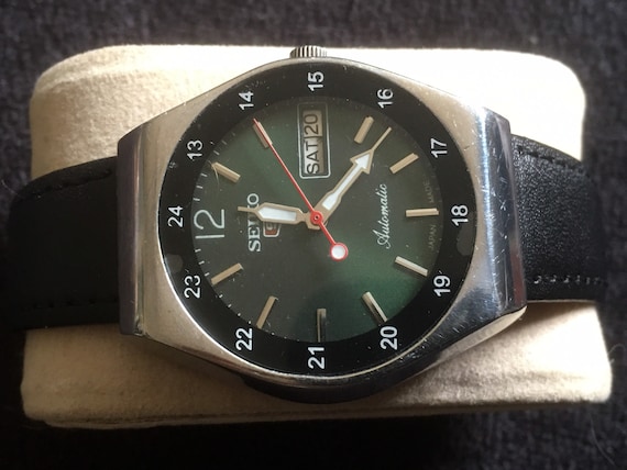 Men's seiko 5 watch cheap
