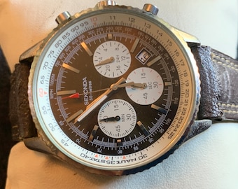 Vintage Sekonda Mens Quartz Chronograph watch