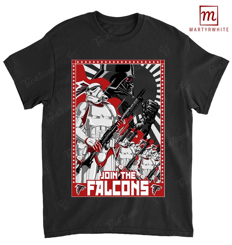 Atlanta Falcons American Football Team Trooper Army Star Wars T Shirt