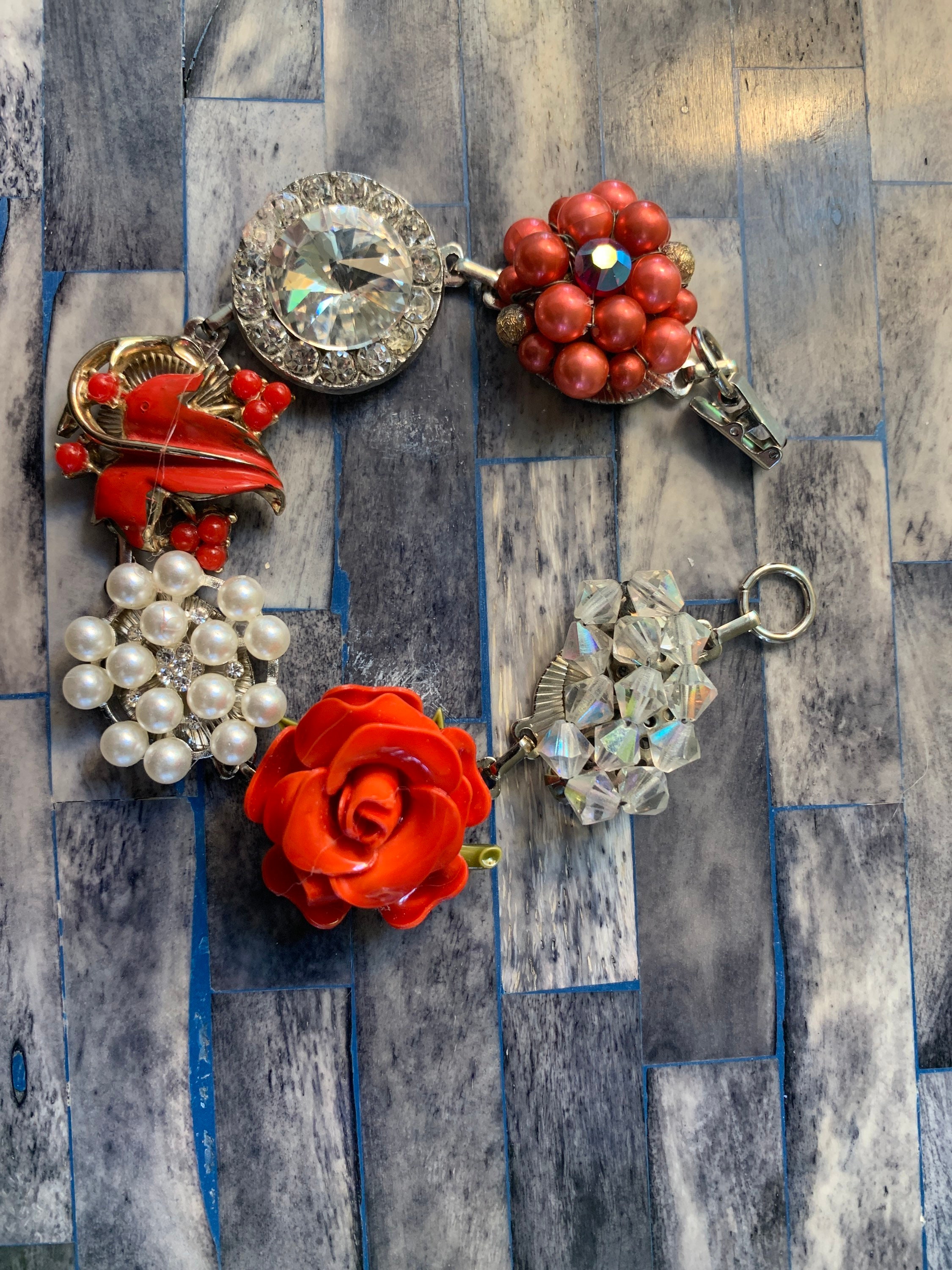 Vintage Earring Bracelet Etsy