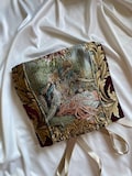 Tapestry Corset Top Renaissance Vintage Style