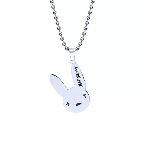 Bad Bunny Un Verano Sin Ti Bad Bunny Necklace Gold Heart Etsy