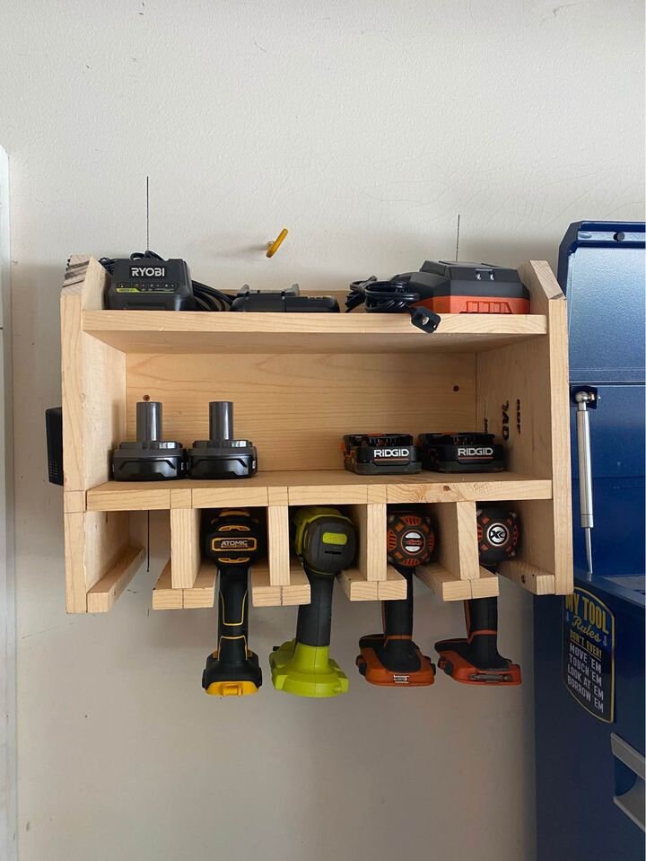 Drill charging station Etsy
