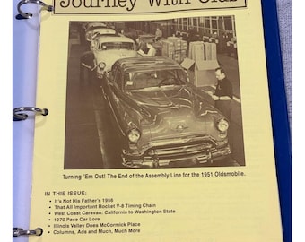 Journey Of Olds Oldsmobile Club Of America Newsletters 1987/1988