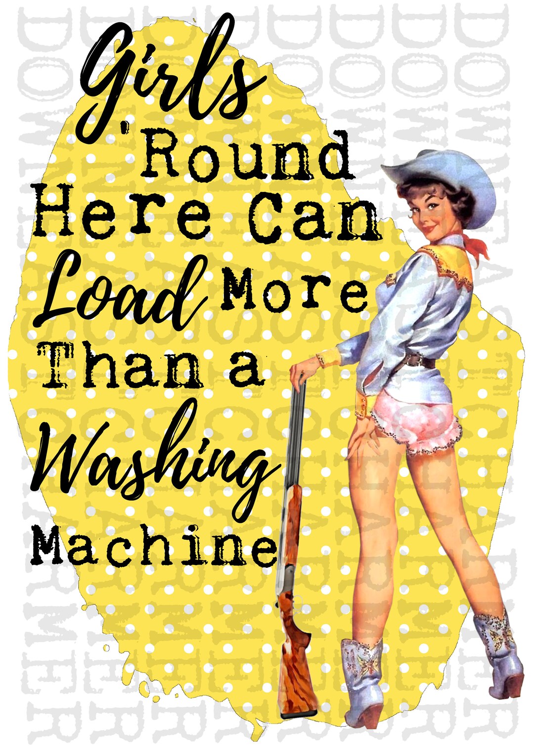 Girls 'round Here...sublimation Clipart Design Etsy