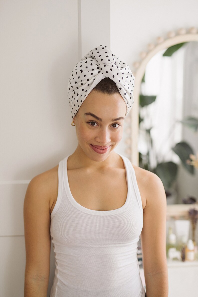 Reversible Microfiber & Satin Hair Wrap / Quick Dry Hair Etsy Canada