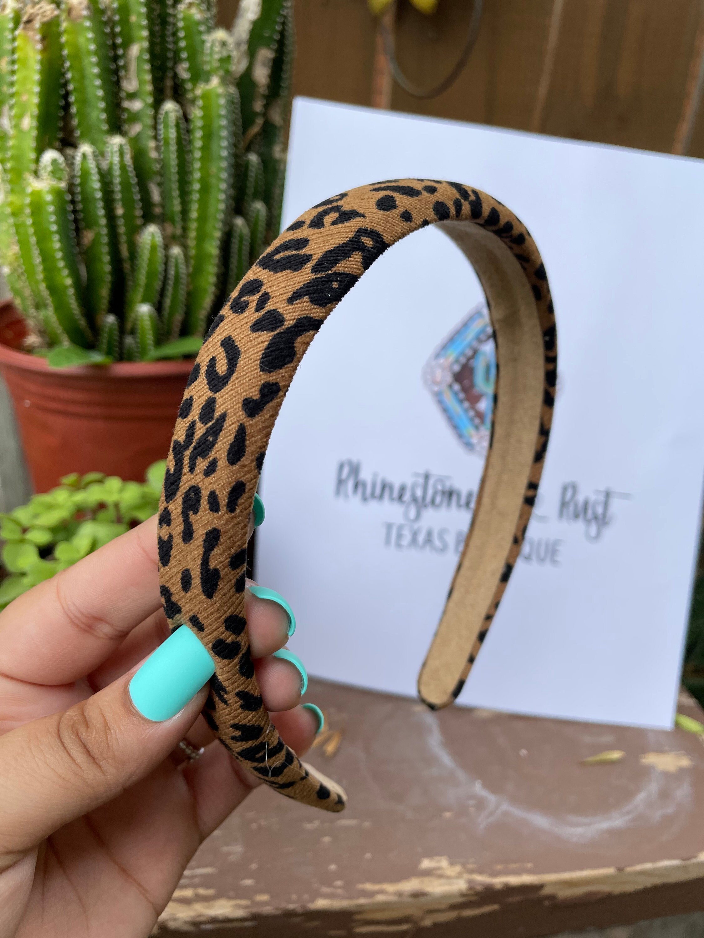 Leopard Headbands Etsy