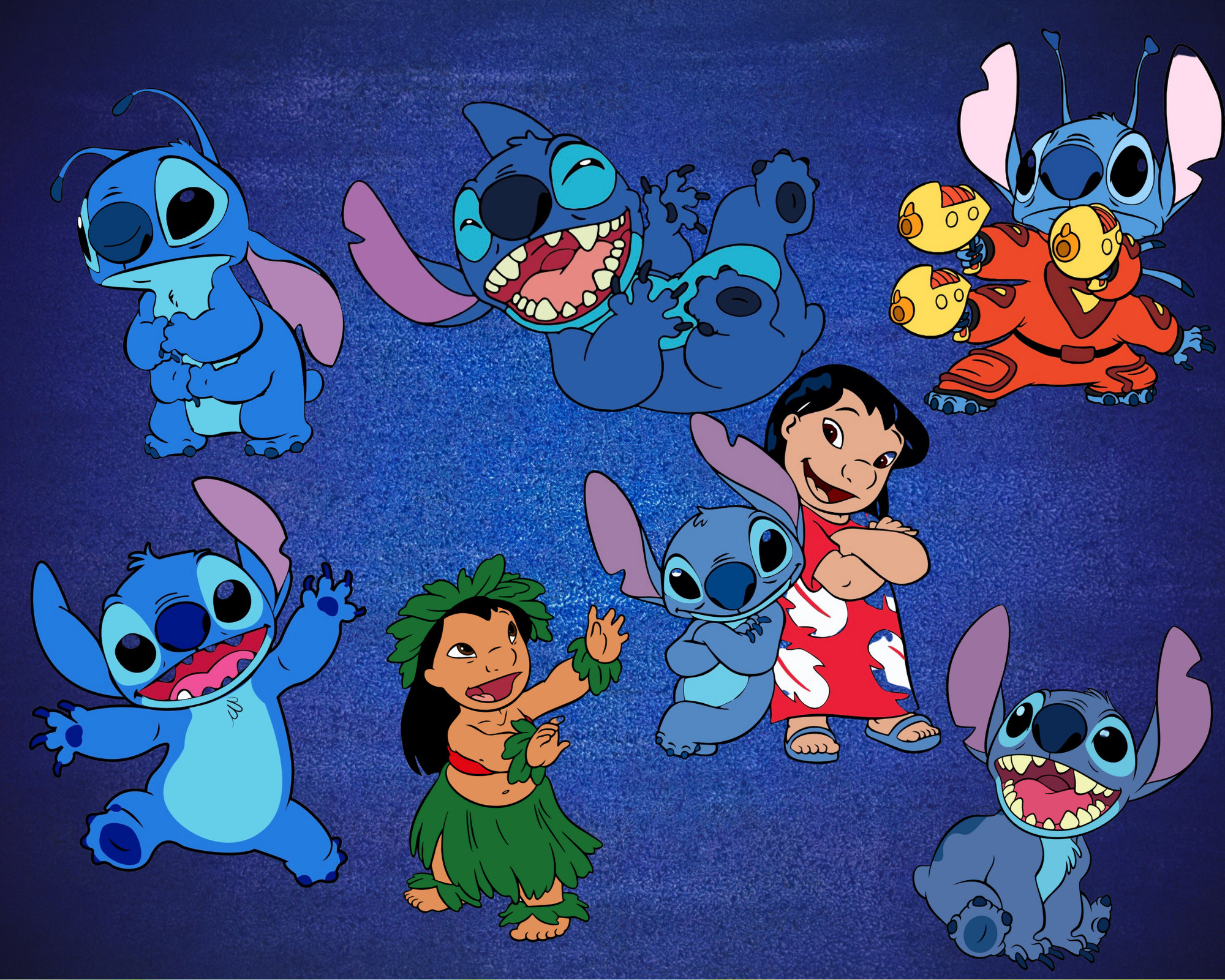 Custom Lilo and Stitch Layered Vinyl Decals Stickers Cup Etsy