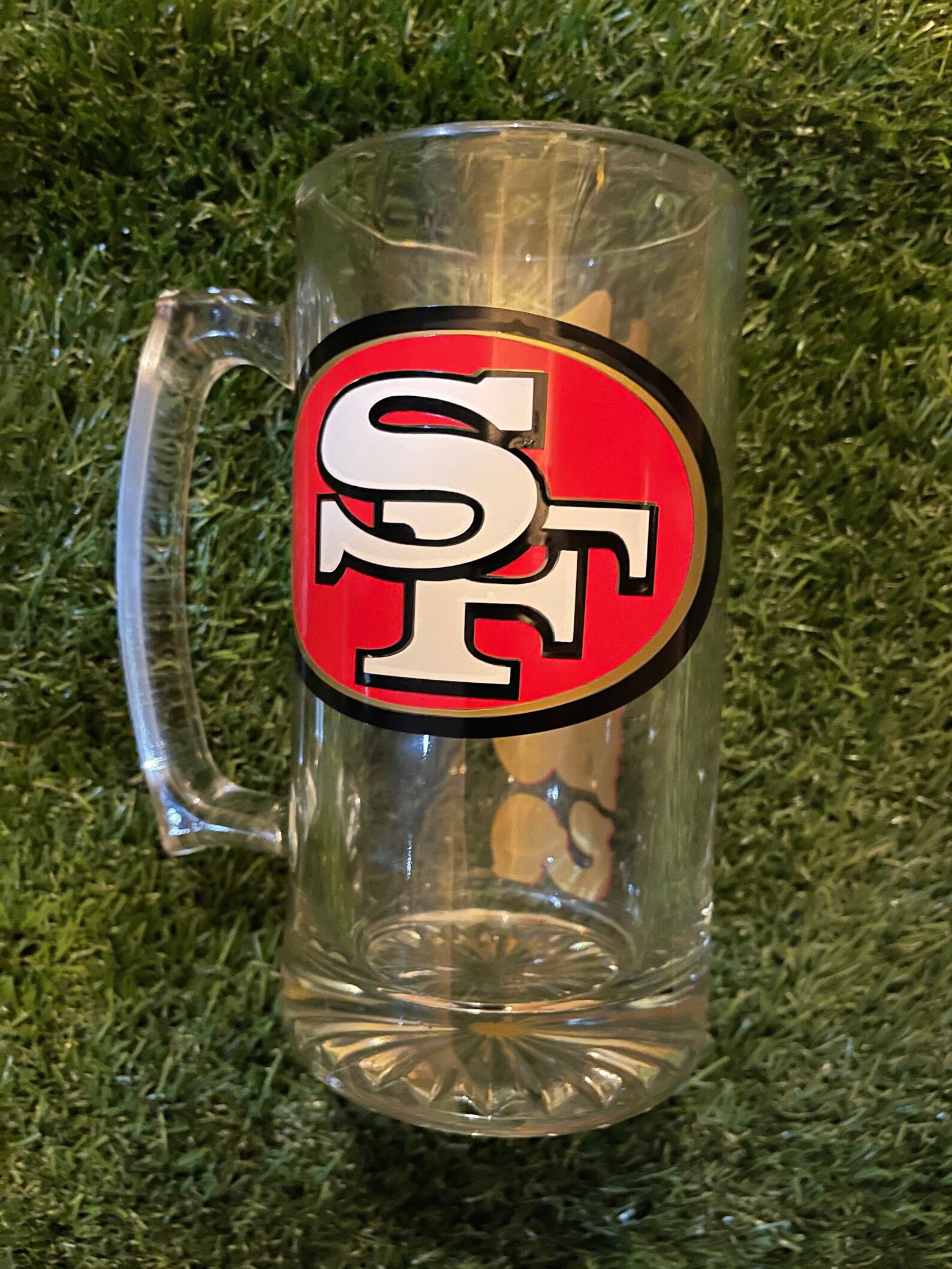 49ers Beer Mug Available in Other Sports Teams Etsy