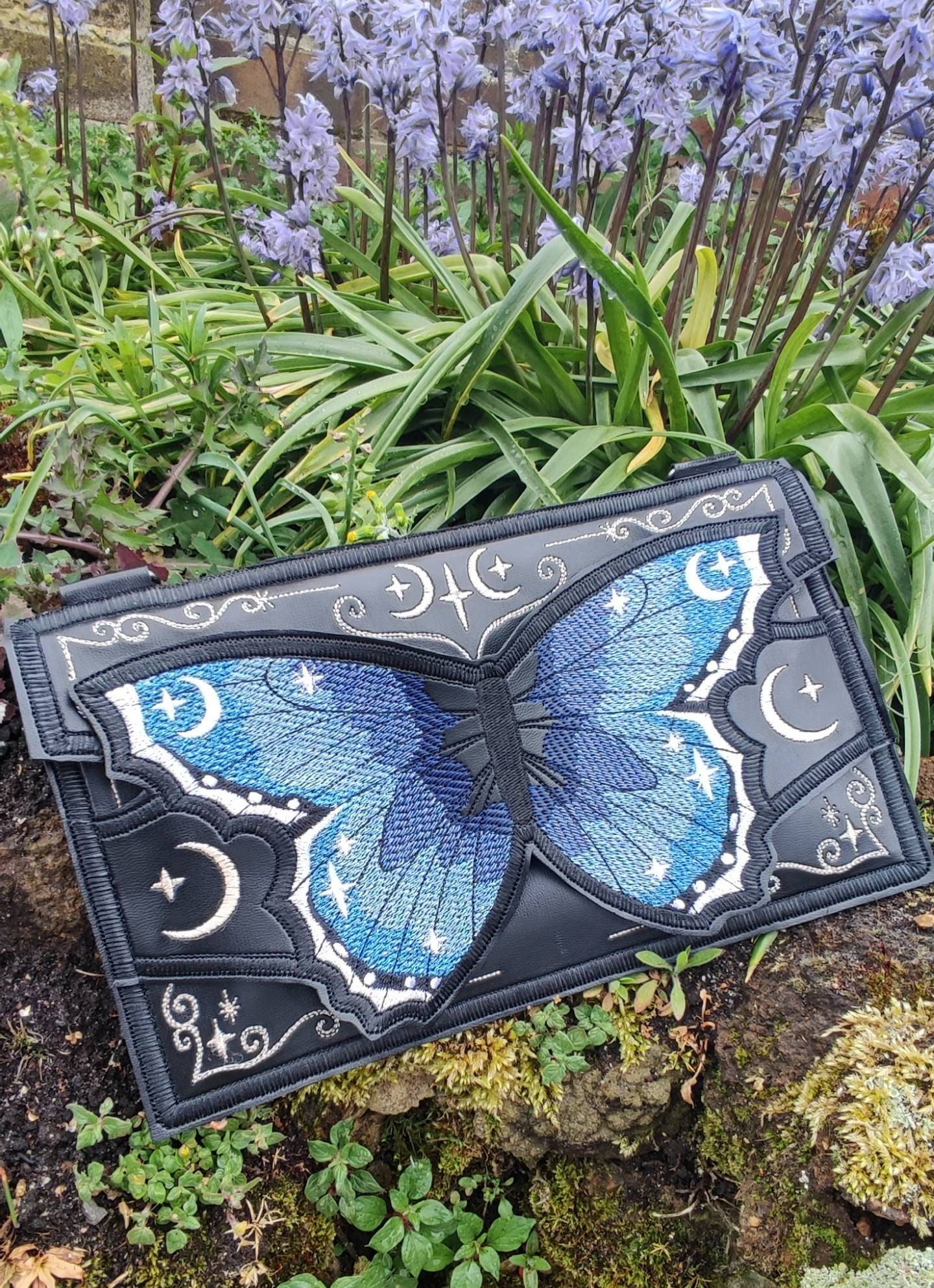 Handmade Butterfly Clutch Bag Embroidered Clutch Bag Etsy