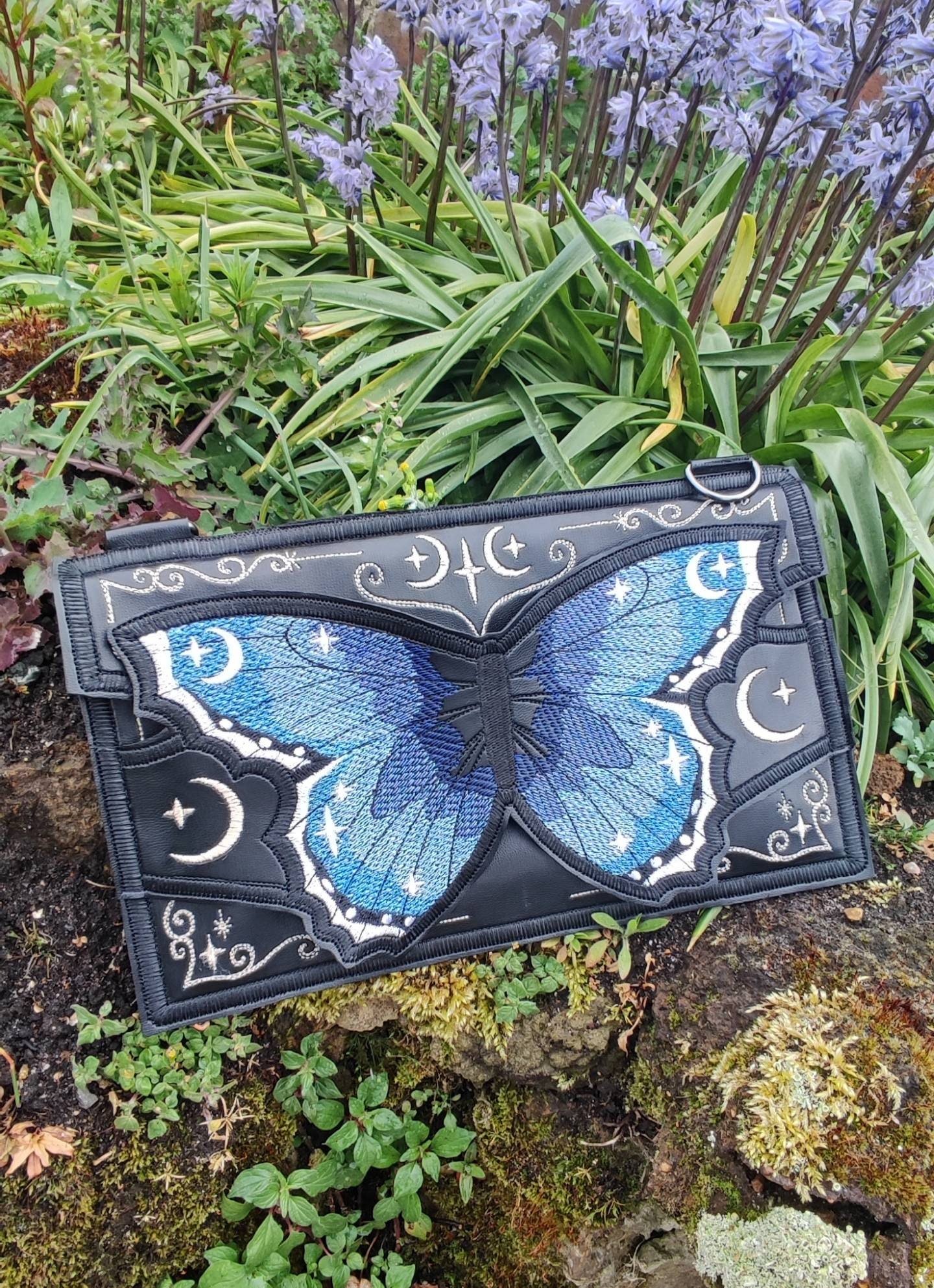 Handmade Butterfly Clutch Bag Embroidered Clutch Bag Etsy