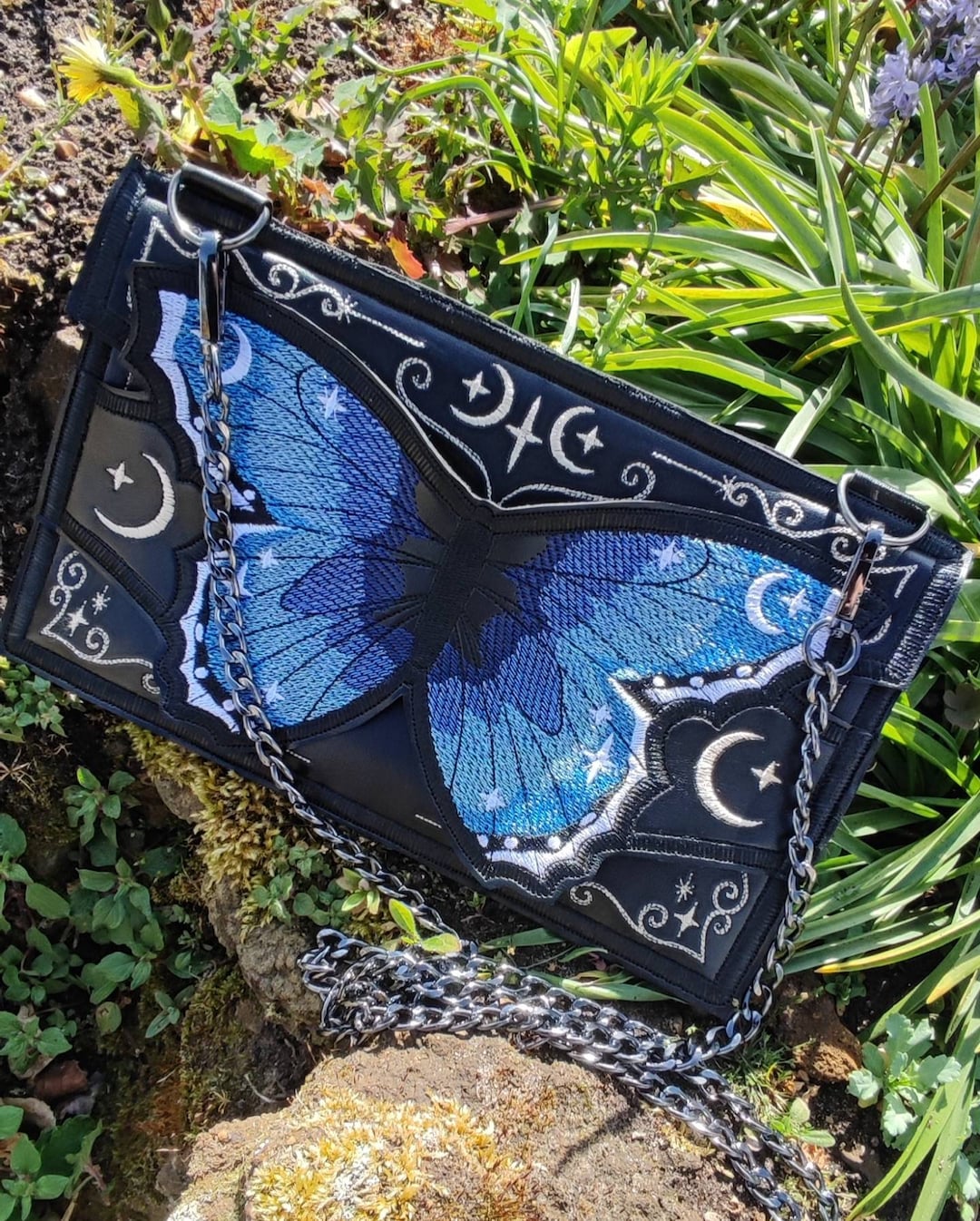Handmade Butterfly Clutch Bag Embroidered Clutch Bag Etsy