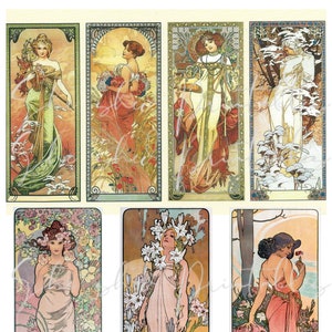 Vintage Frau Jugendstil digitaler Download, Vintage, Clipart, JPG, Junk Journaling Karten Scrapbooking, Karte Tag machen, Lesezeichen