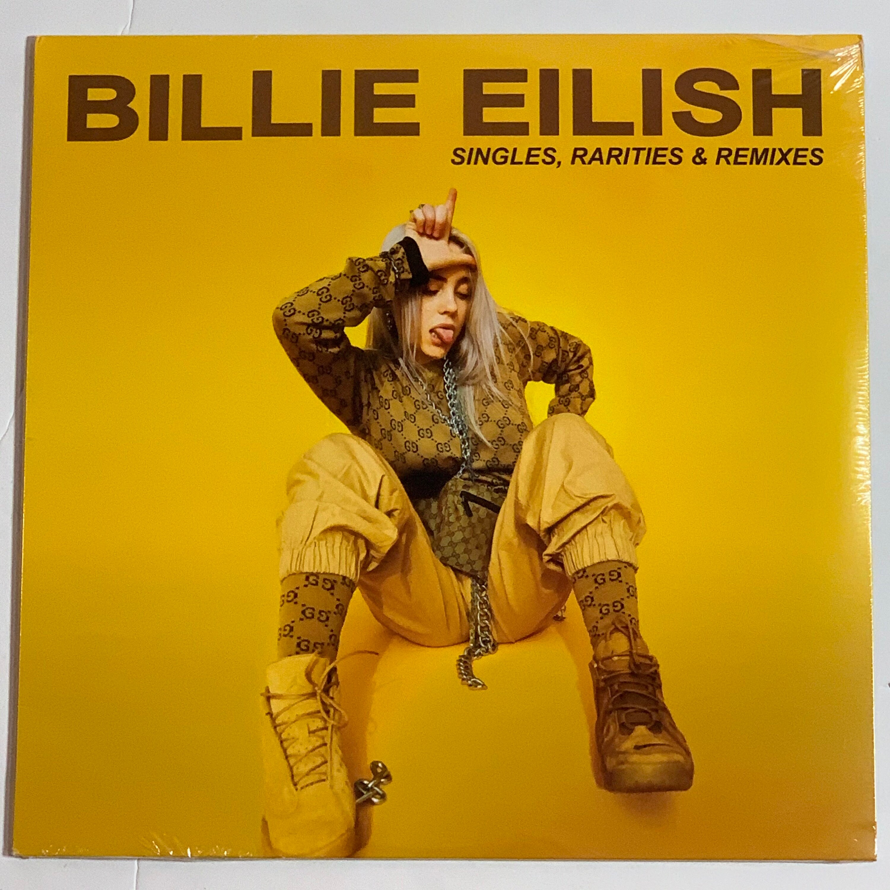 Billie Eilish Singles Rarities & Remixes 1LP Vinyl Limited Etsy