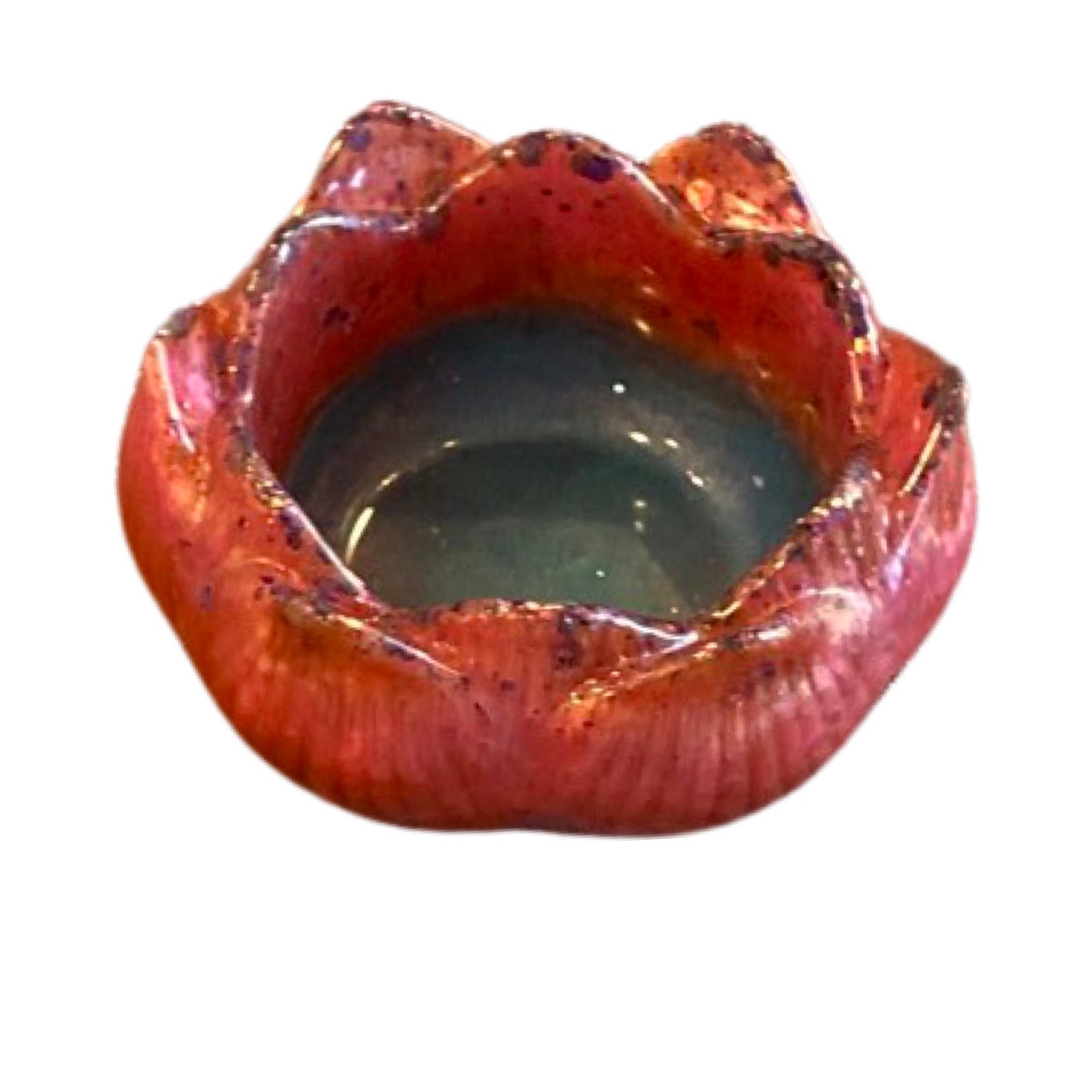Lotus flower resin bowl Etsy