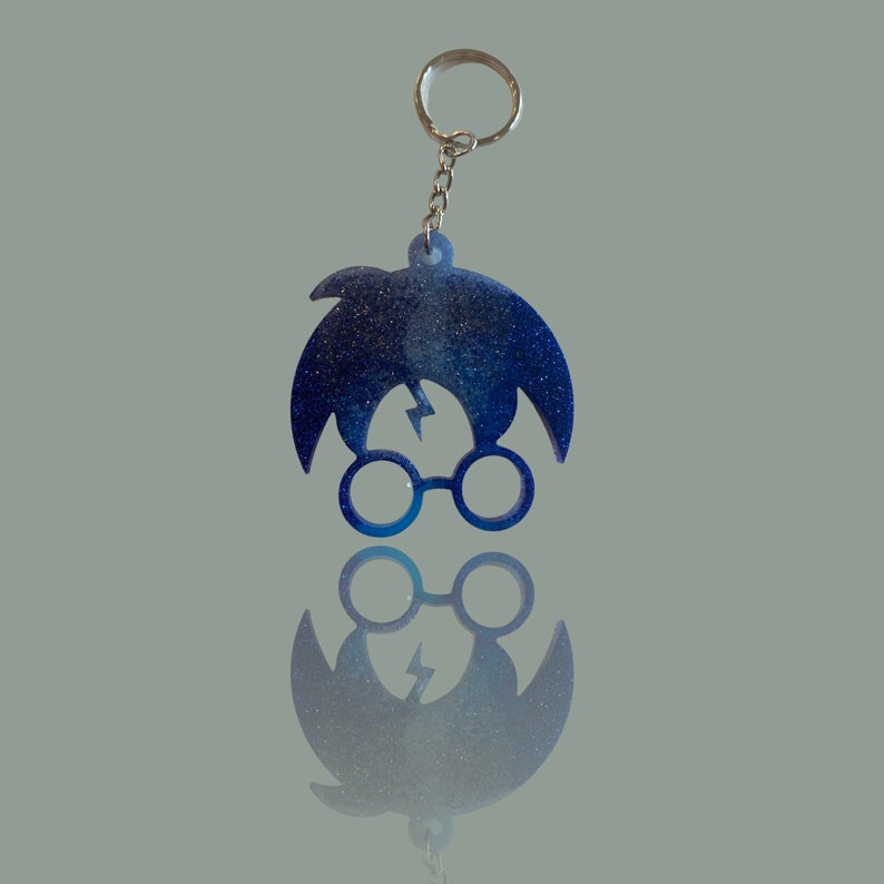 Harry Potter keychain resin happy Potter keychain