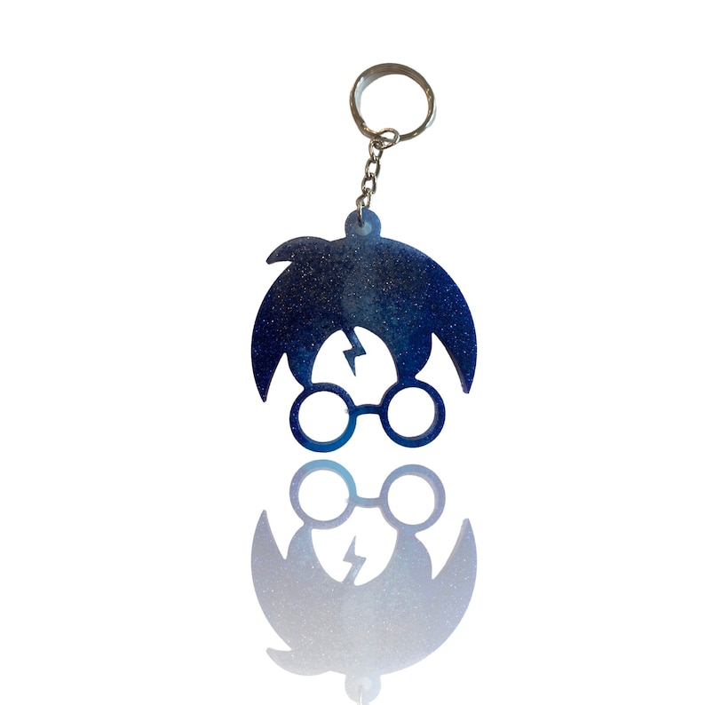Harry Potter keychain resin happy Potter keychain
