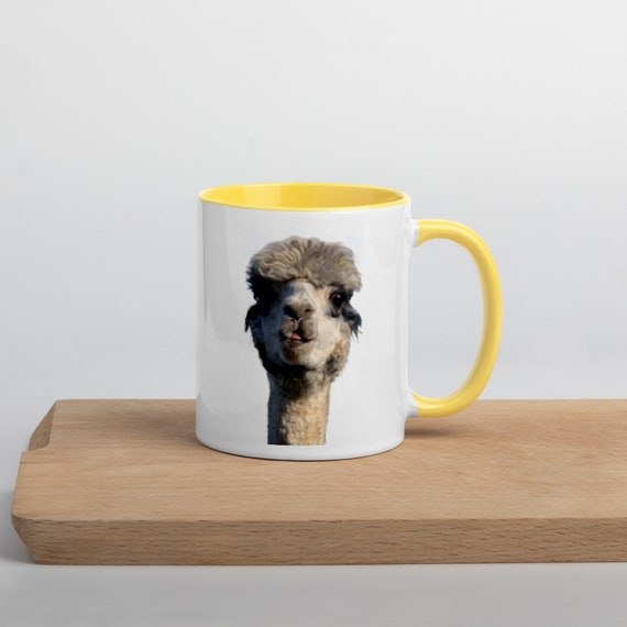 alcohol coffee mug Blue Abstract Alcohol Ink Coffee Mug main image 0