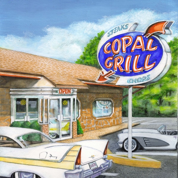 Copal Grill Giclée Print