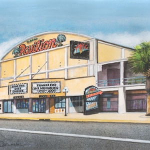 Myrtle Beach Pavilion Giclée Print