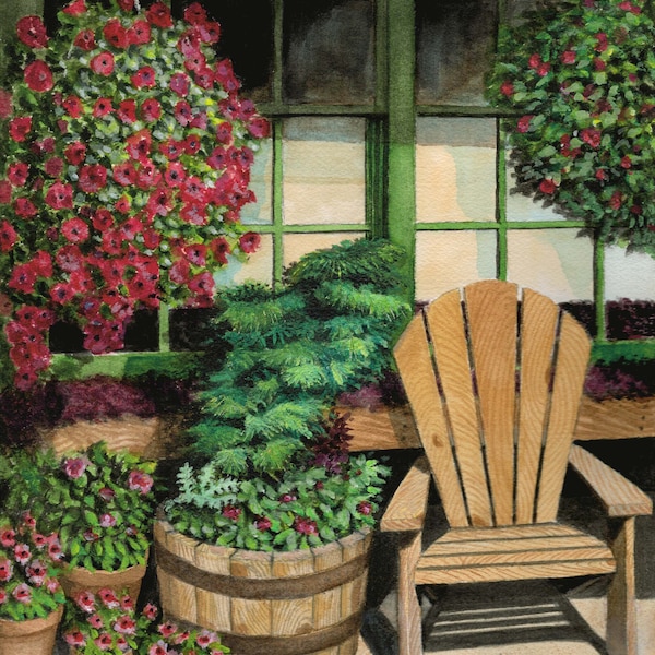 Garden Shop Giclée Print