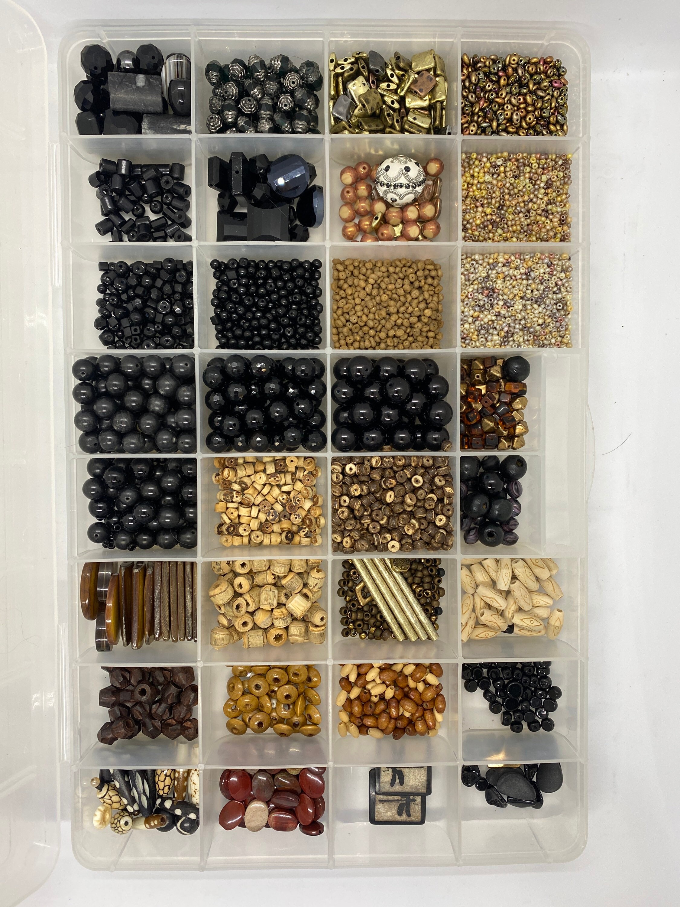 Jewelry Raw Materials Lot 1,000 Beads Make Necklaces Bracelet Earrings