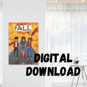 Cartel de otoño de Roblox